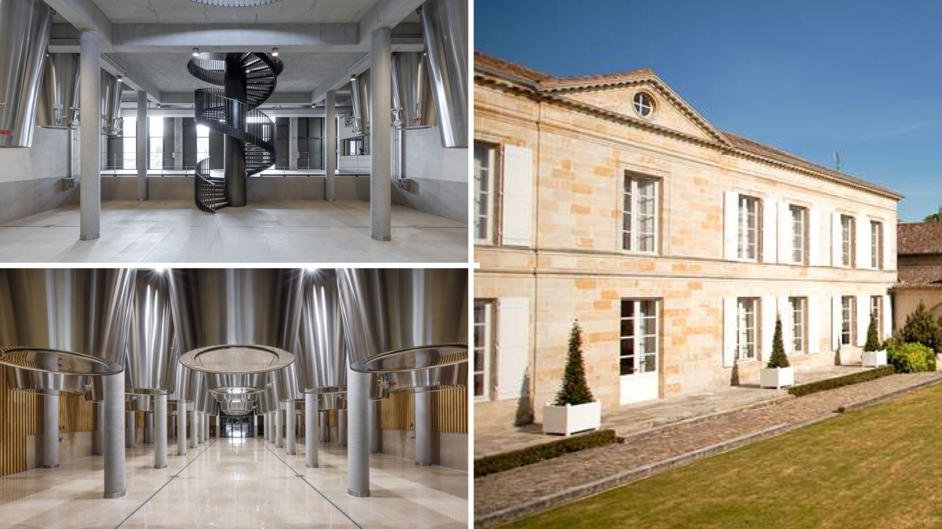 Château Grand-Puy Ducasse chai signé Bernard Mazières cuve suspendu